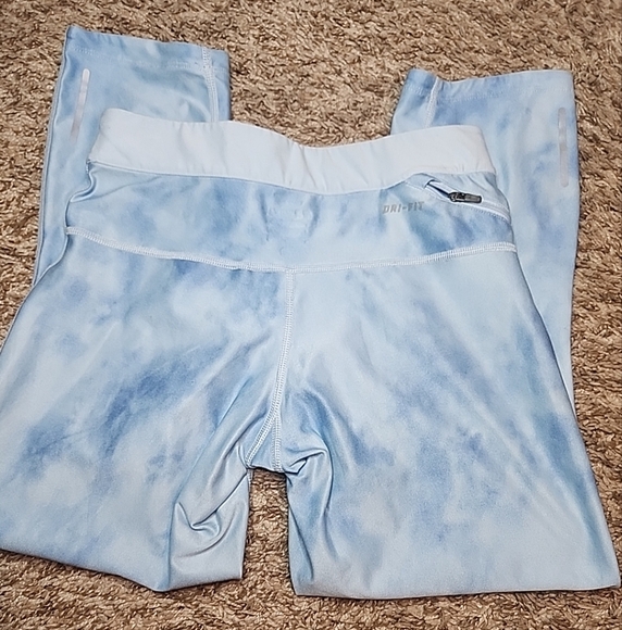 Nike sz Small  RELAY DRI-FIT "JUST DO IT"  Running  CAPRi Blue - Picture 2 of 10